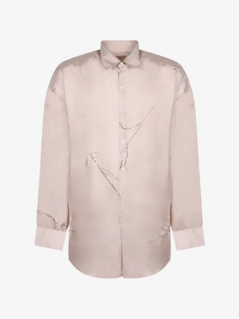 Costumein distressed-effect shirt