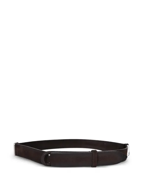 Orciani Cloudy no-buckle suede belt
