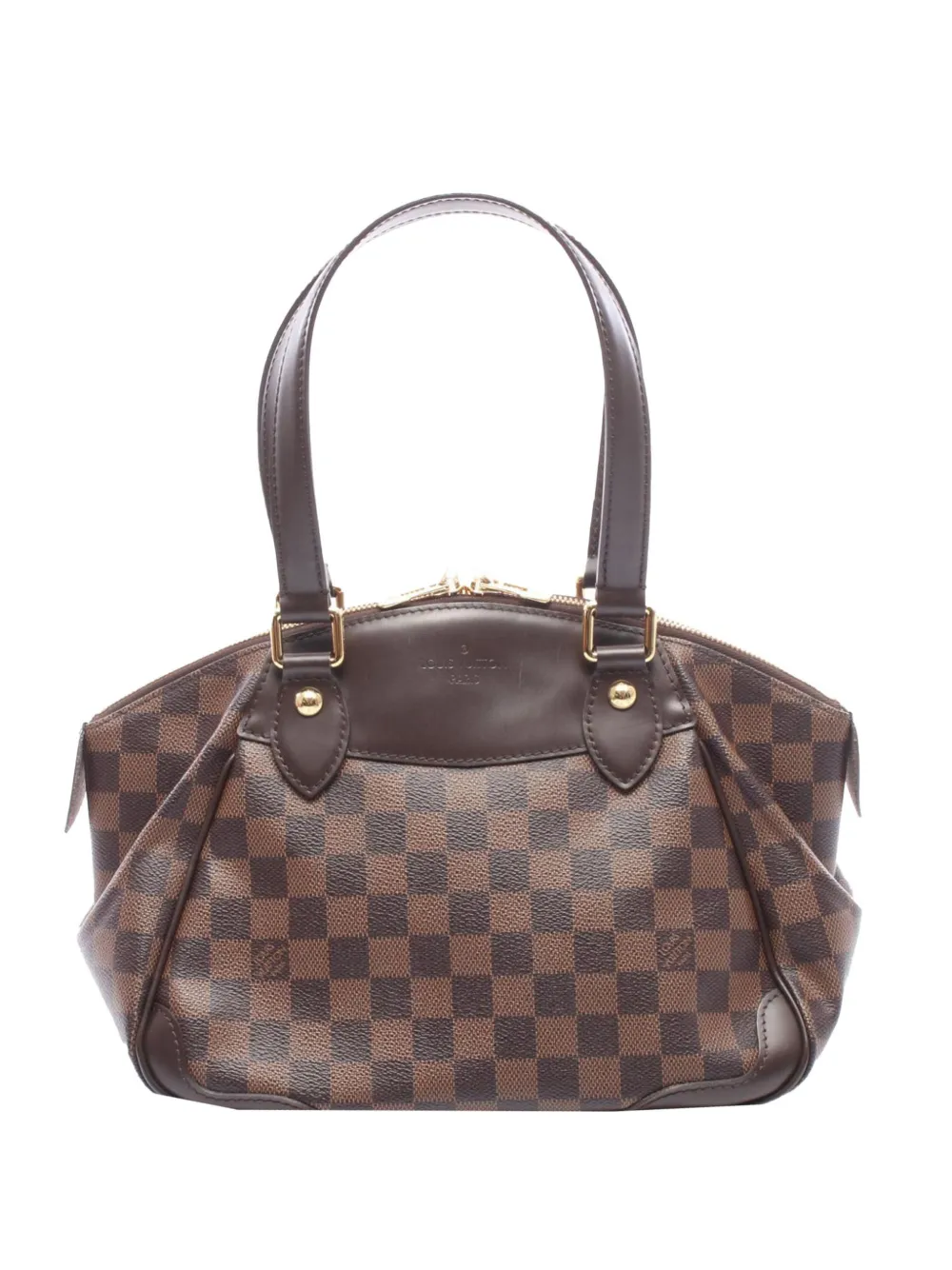 Louis Vuitton Pre-Owned 2011 Damier Ebene Verona PM satchel - Marrone