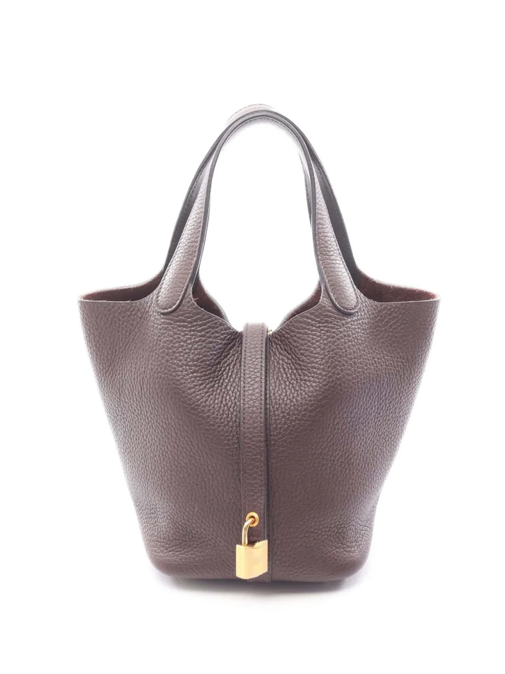 Hermès Pre-Owned 2022 Clemence Picotin Lock 18 handbag - Rosso