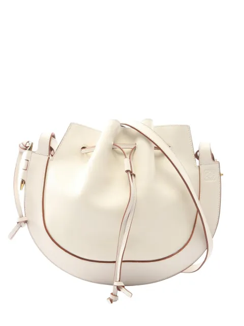 Loewe Pre-Owned 2010-2026 Horseshoe Leather crossbody bag