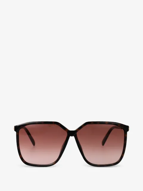 VALENTINO GARAVANI EYEWEAR VLogo tortoiseshell-effect sunglasses