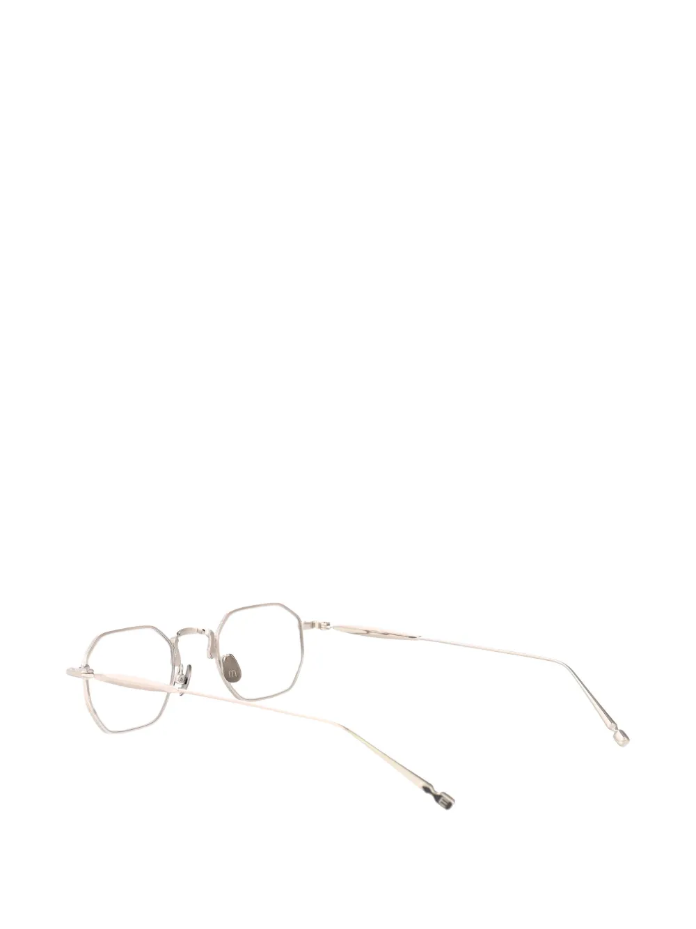 Matsuda Bril met geometrisch montuur Zilver