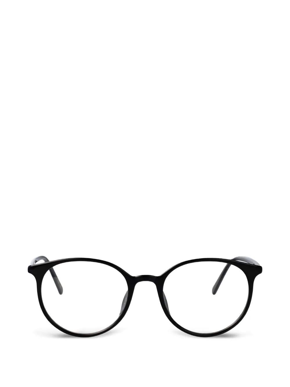 VALENTINO GARAVANI EYEWEAR VLogo round-frame glasses - Nero