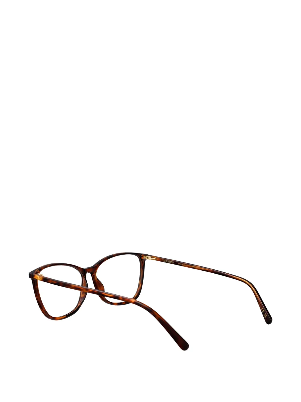 VALENTINO GARAVANI EYEWEAR VLogo cat-eye montuur Bruin