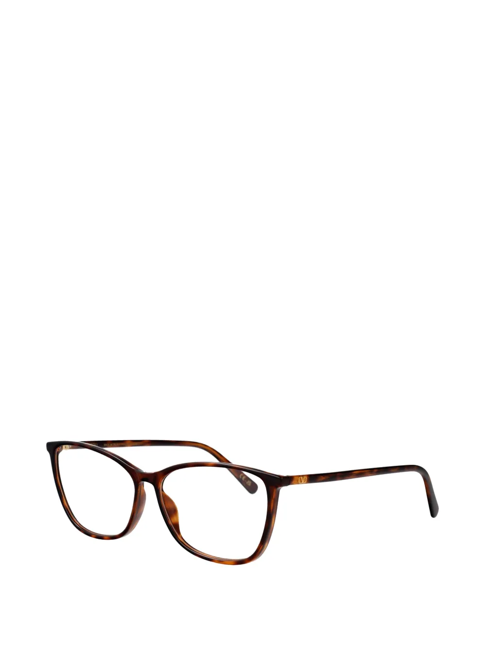 VALENTINO GARAVANI EYEWEAR VLogo cat-eye montuur Bruin