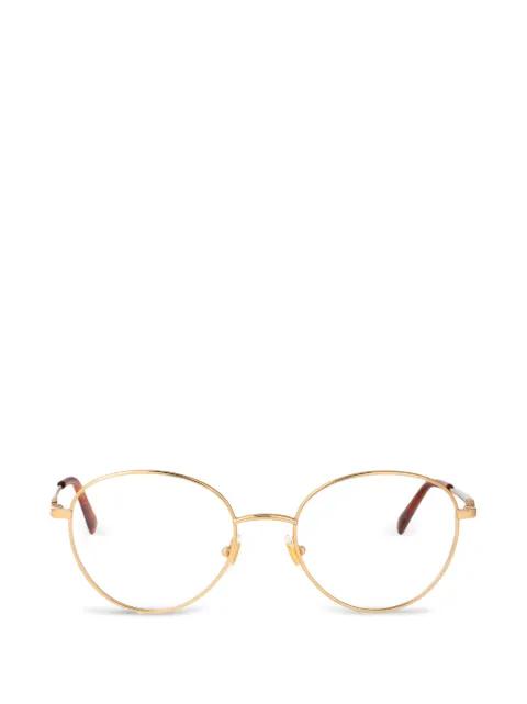 VALENTINO GARAVANI EYEWEAR Runde Brille mit VLogo