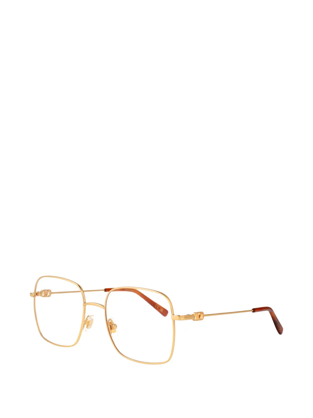 VALENTINO GARAVANI EYEWEAR VLogo bril met vierkant montuur Goud