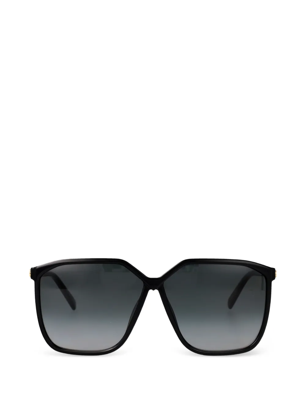 VALENTINO GARAVANI EYEWEAR geometric-frame sunglasses - Nero