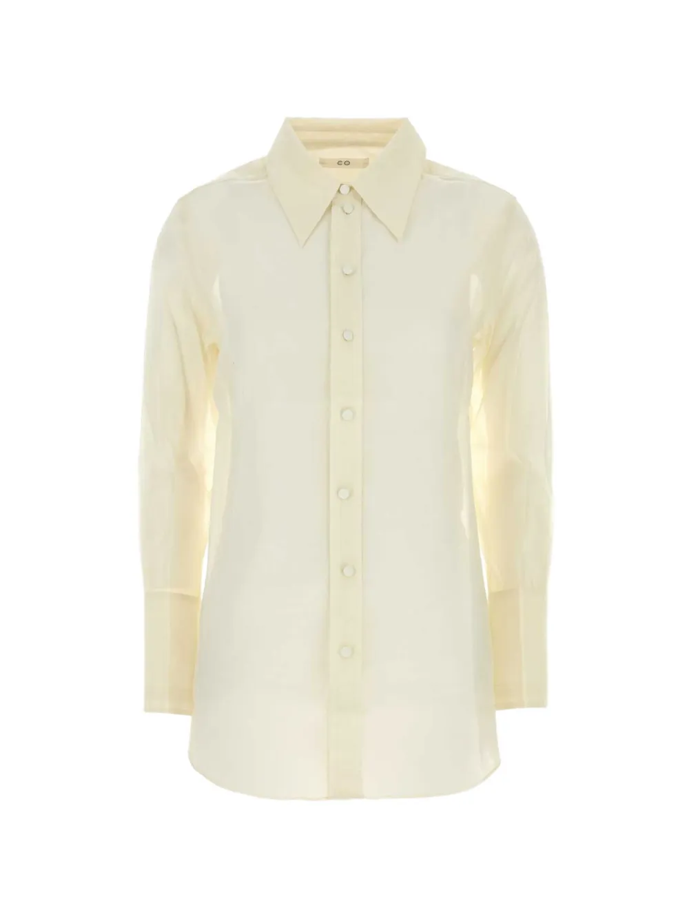 Co long-sleeve button-down shirt - Toni neutri