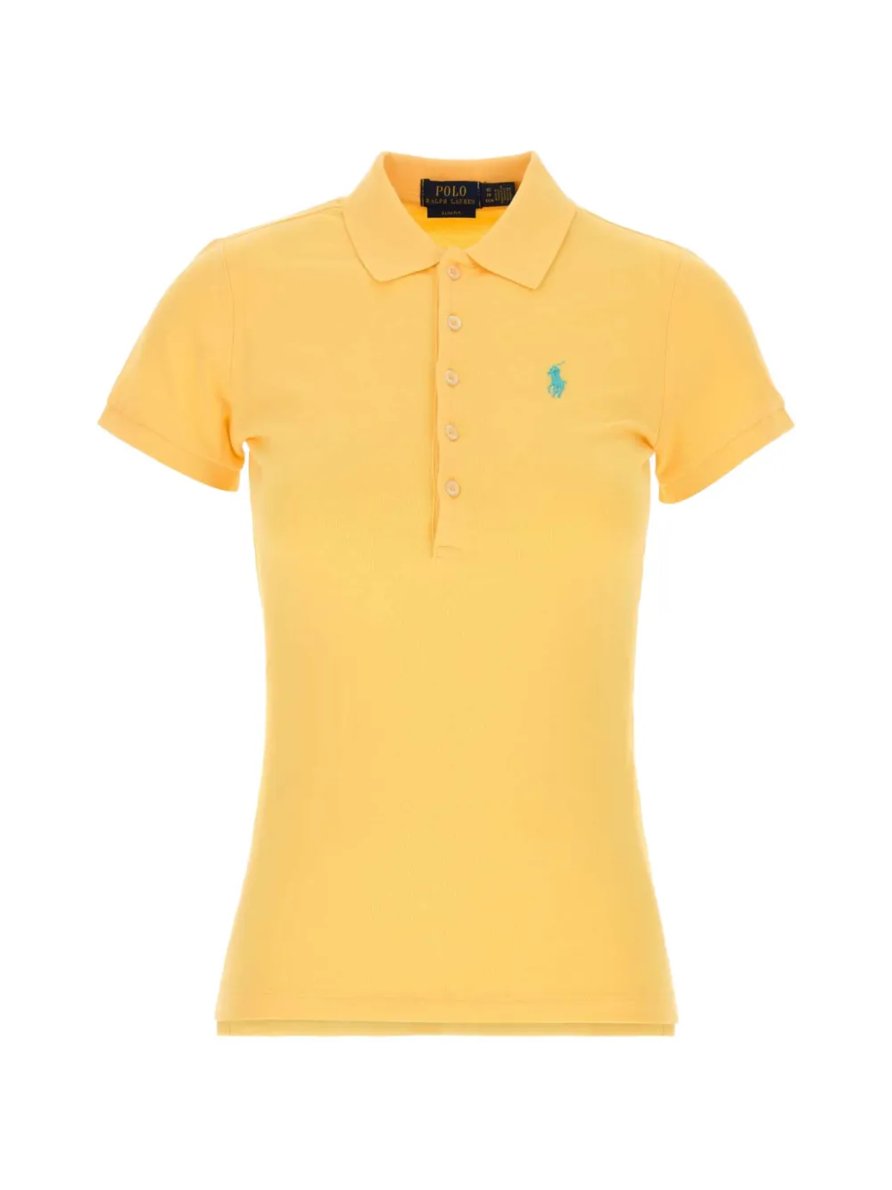 Polo Ralph Lauren signature Polo Pony motif polo top - Giallo