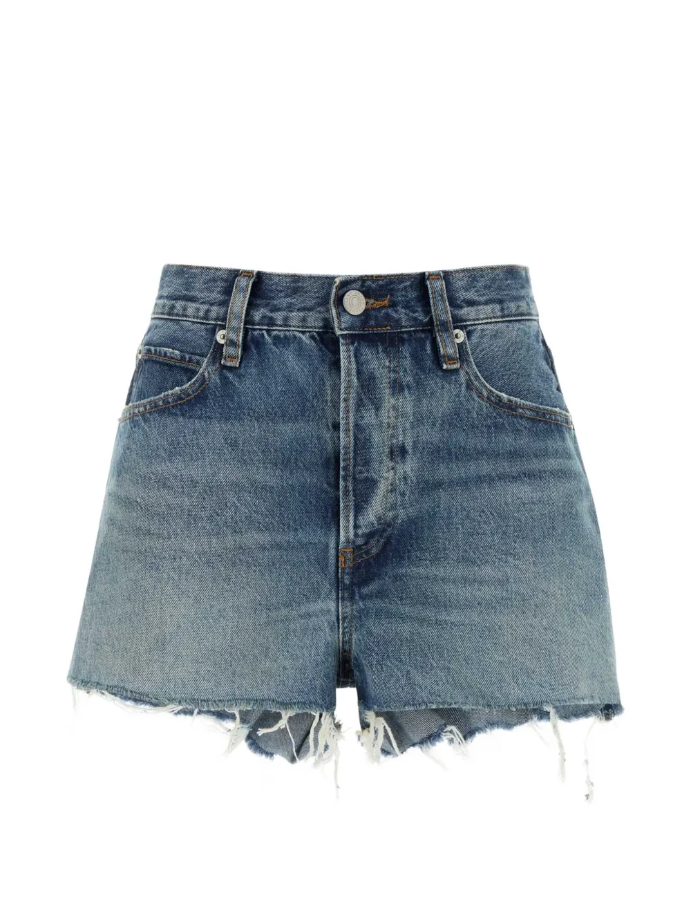 FRAME The Dare frayed shorts - Blu