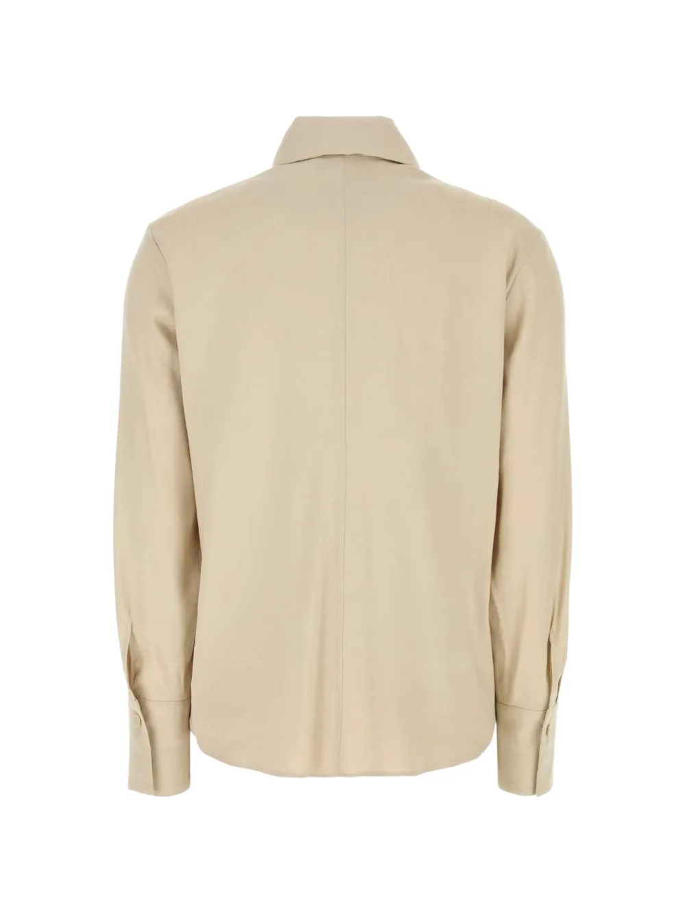 Max Mara Badesse blouse met lange mouwen Beige