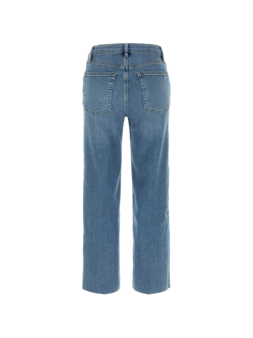 FRAME The Mellow stretch-denim jeans Blauw