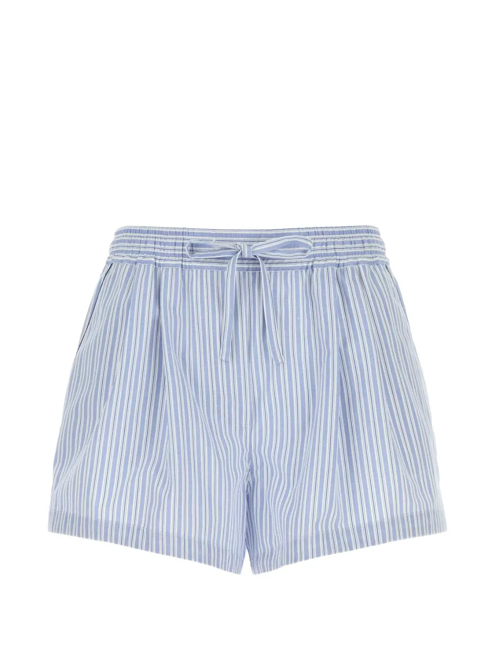 Dolce & Gabbana striped embroidered shorts - Blau