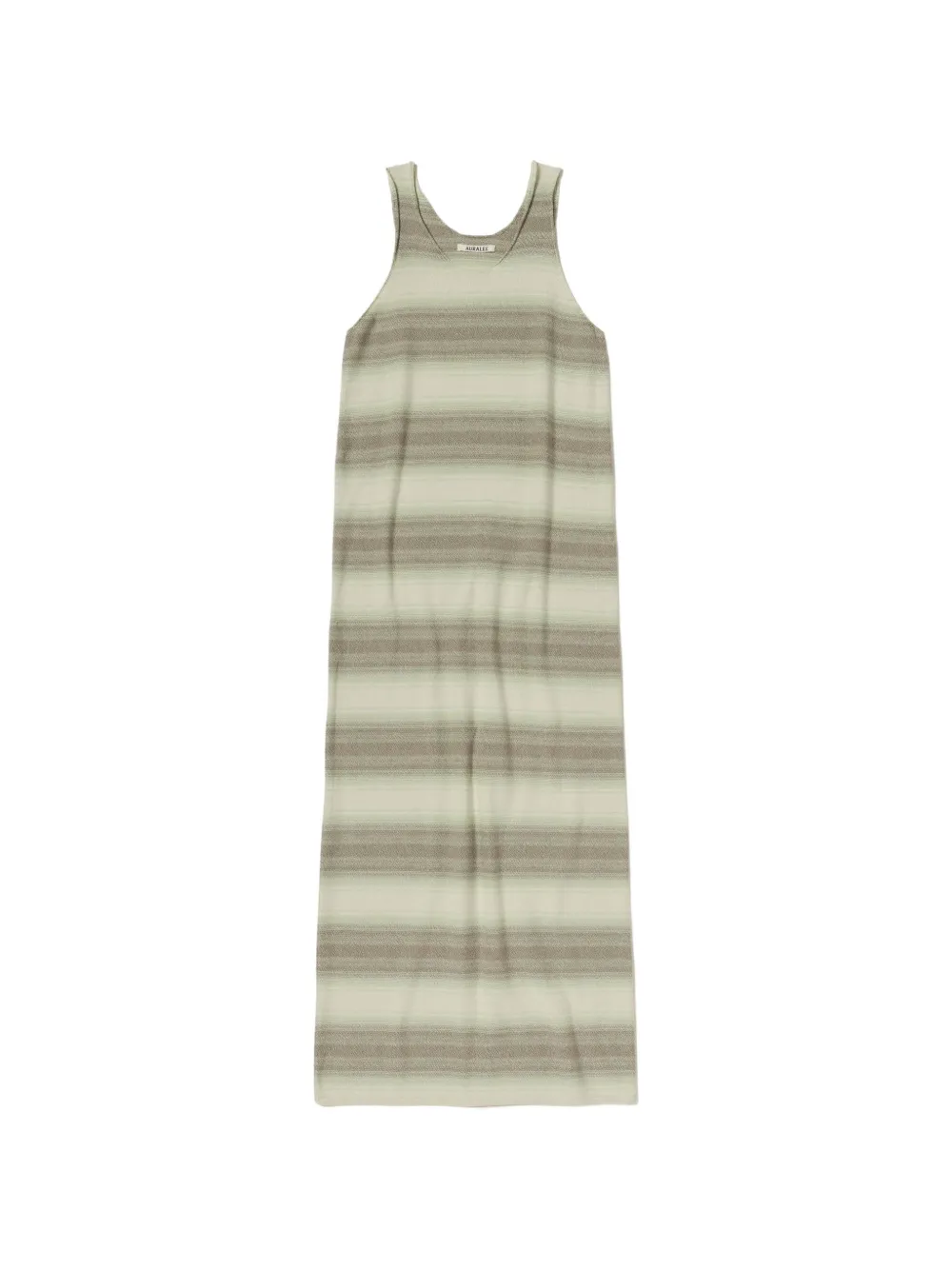 striped sleeveless dress