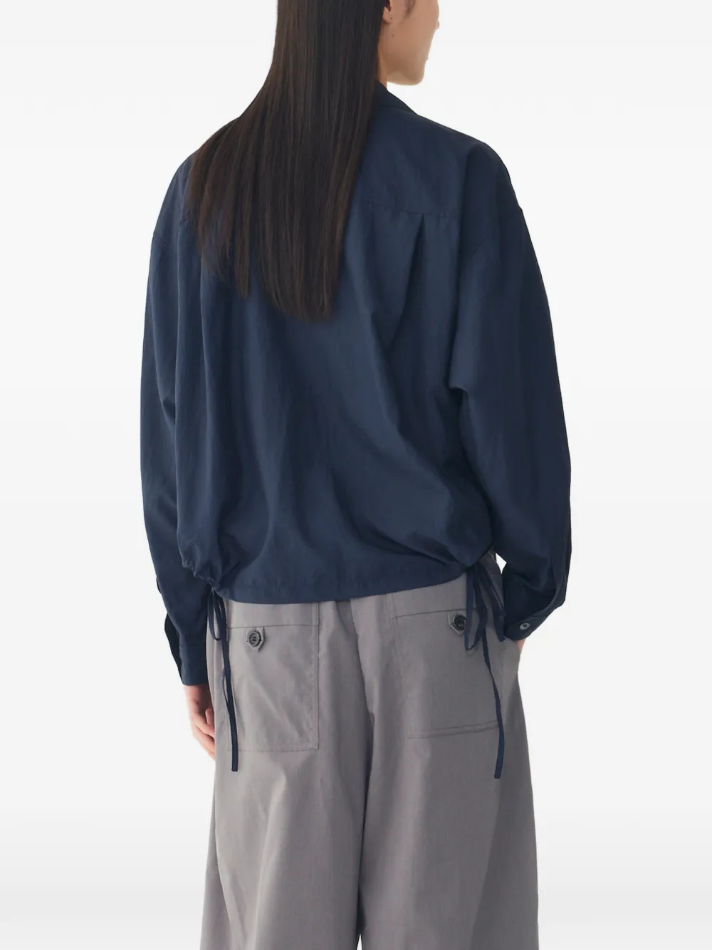 TOMBOY Overhemd met lange mouwen Blauw