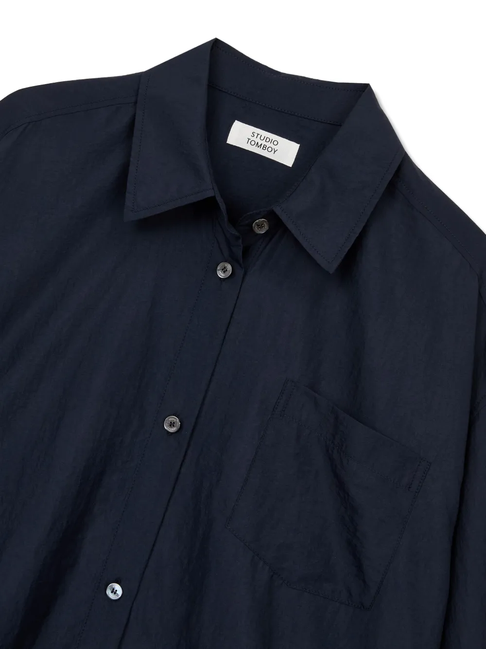 TOMBOY Overhemd met lange mouwen Blauw