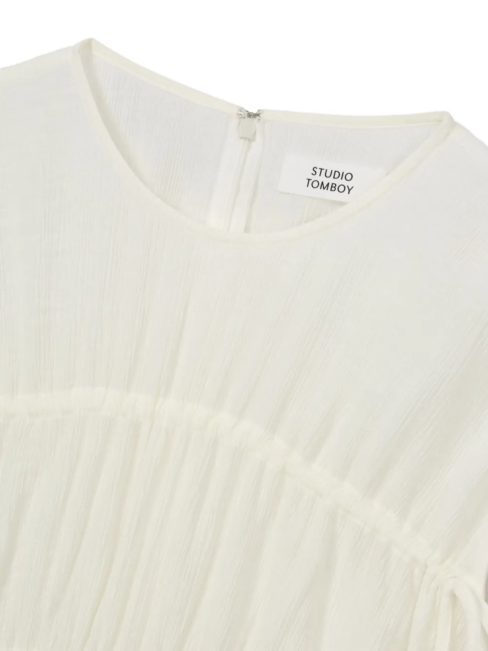 TOMBOY Gelaagde blouse Wit