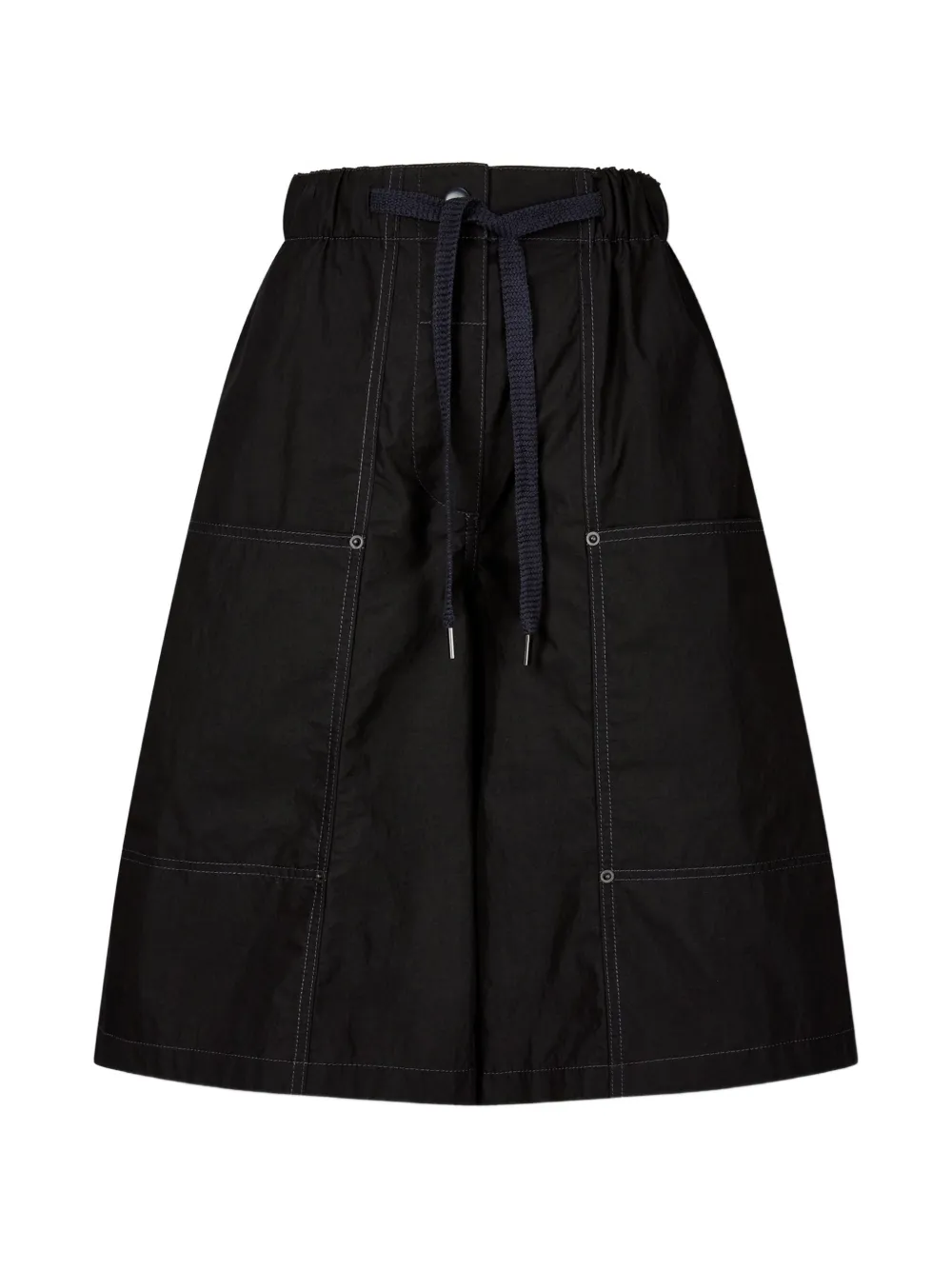 TOMBOY drawstring-waist shorts - Schwarz