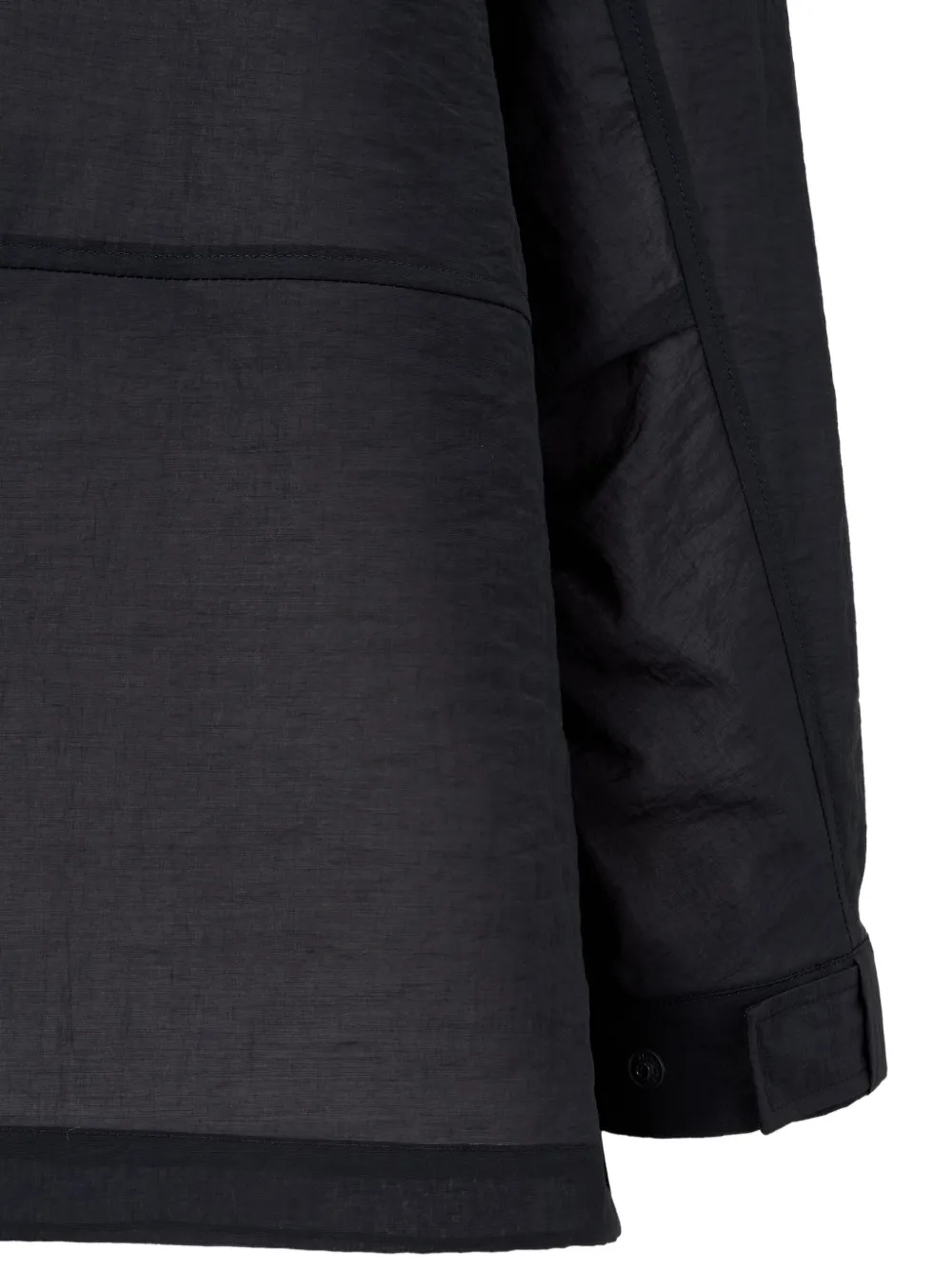 TOMBOY Jack met capuchon Zwart
