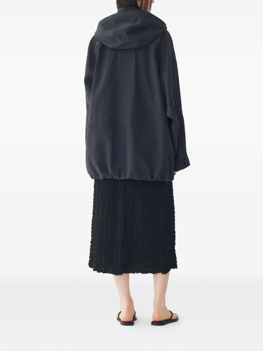 TOMBOY Jack met capuchon Zwart