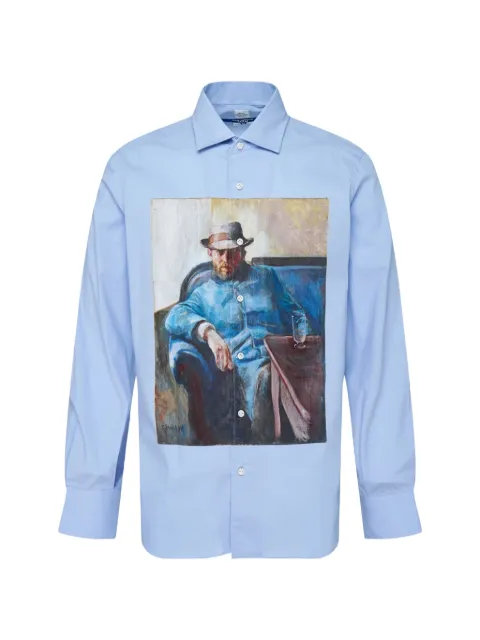 Junya Watanabe MAN Blue Maria Santangelo Garment Shirt