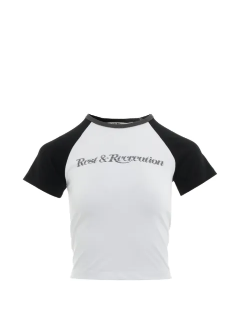 Rest&Recreation raglan-sleeve logo-print T-shirt