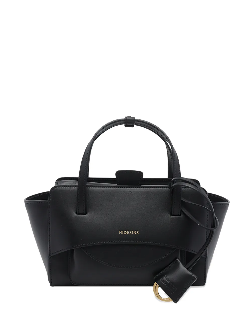 HIDESINS medium Flap leather handbag - Nero