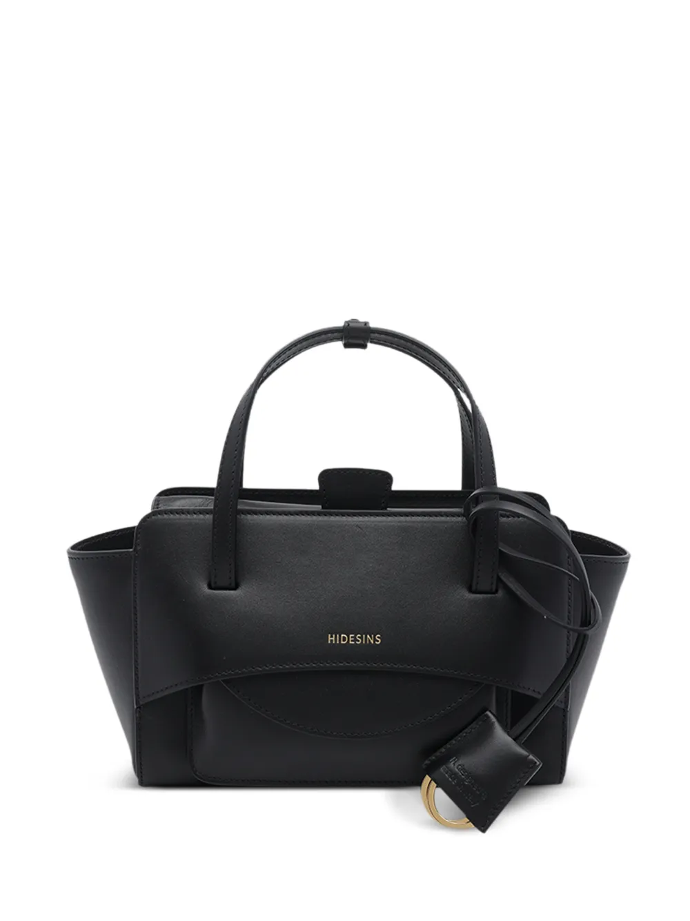 HIDESINS medium Flap leather handbag - Nero
