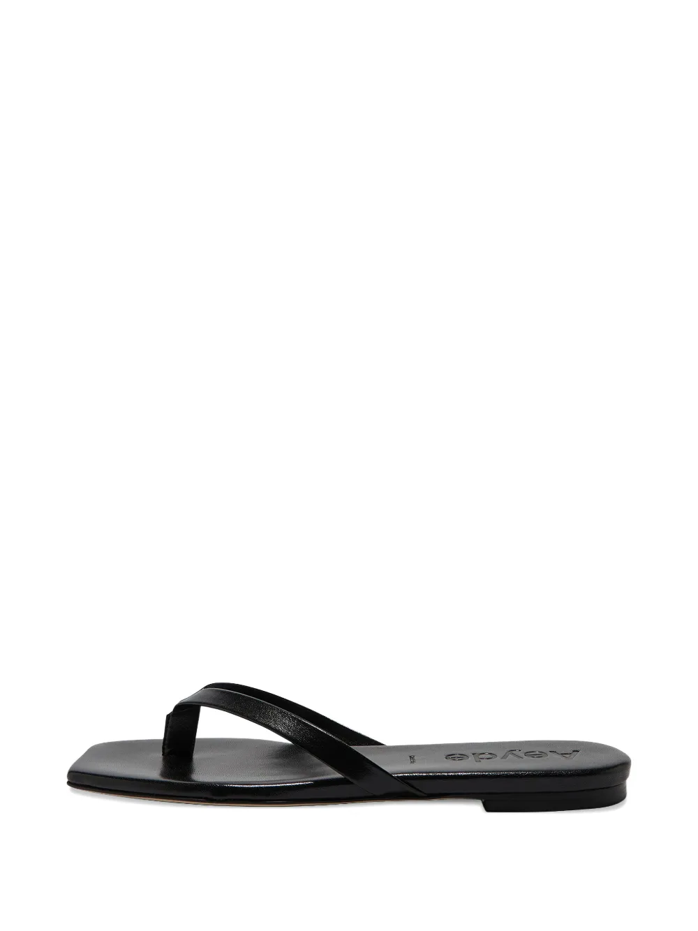Renee leather flat sandals