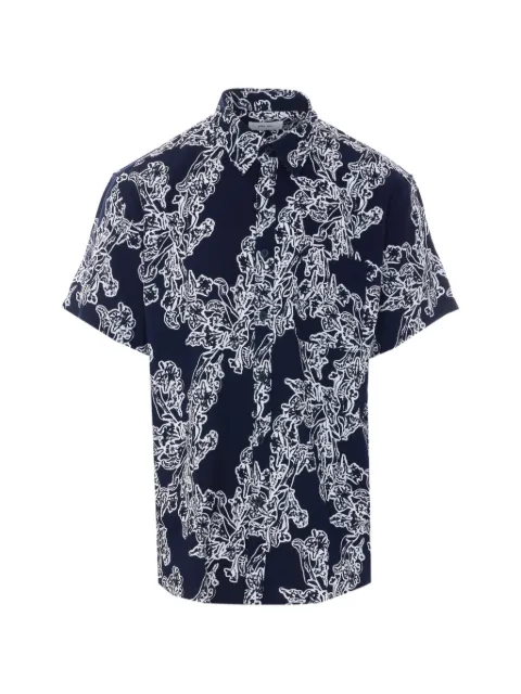 NN07 Deon floral-print shirt