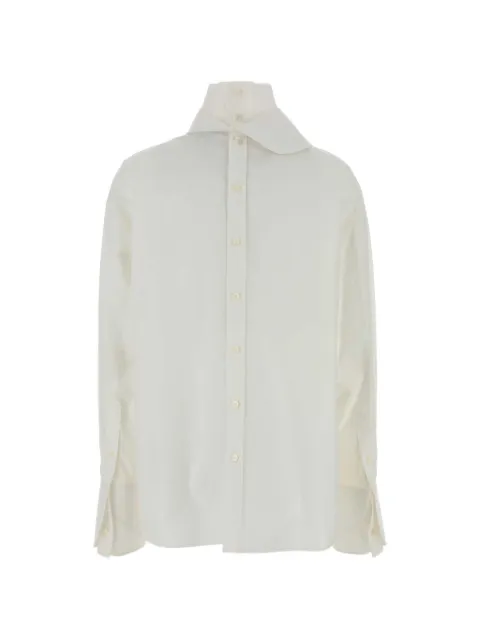 Carven Orchid high-neck shirt