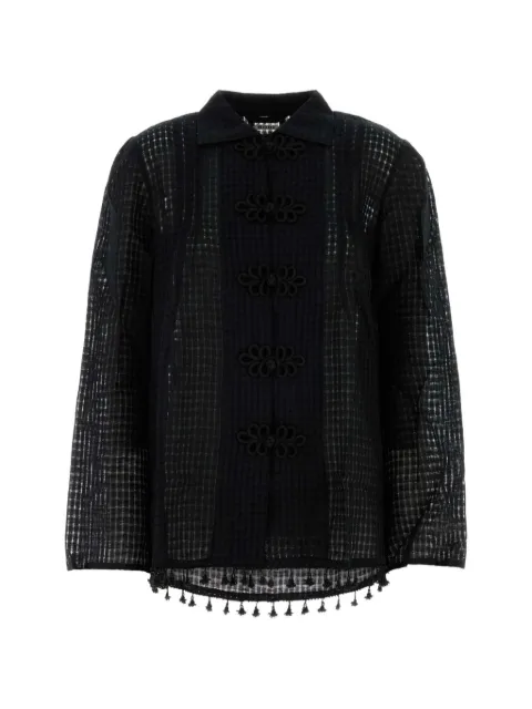 BODE Surrey frog-fastening shirt