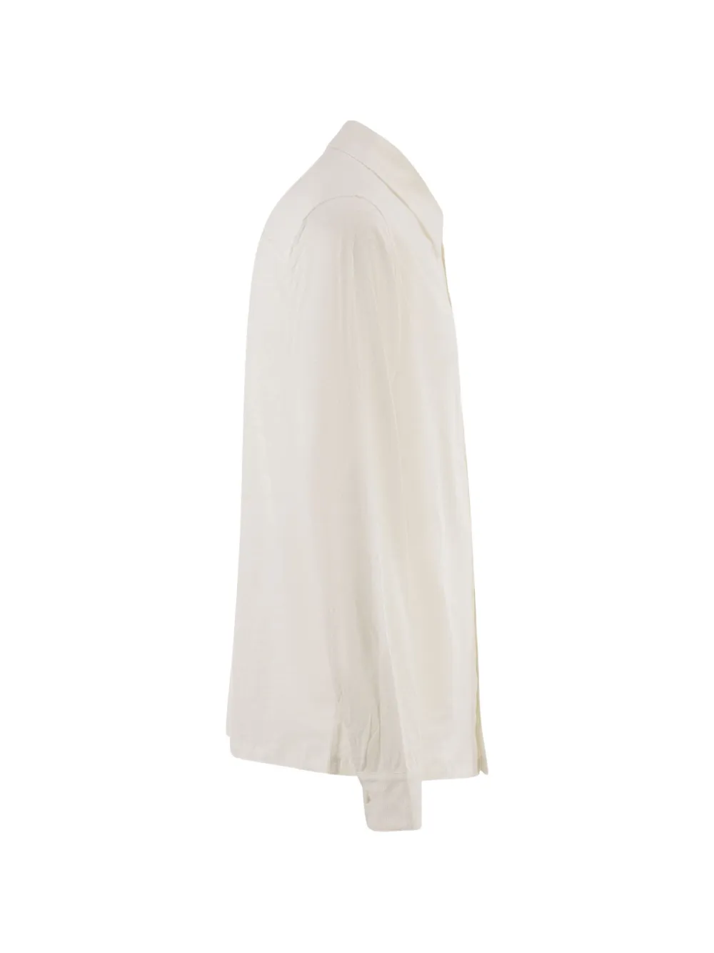 Majestic Filatures Stretch poloshirt Wit