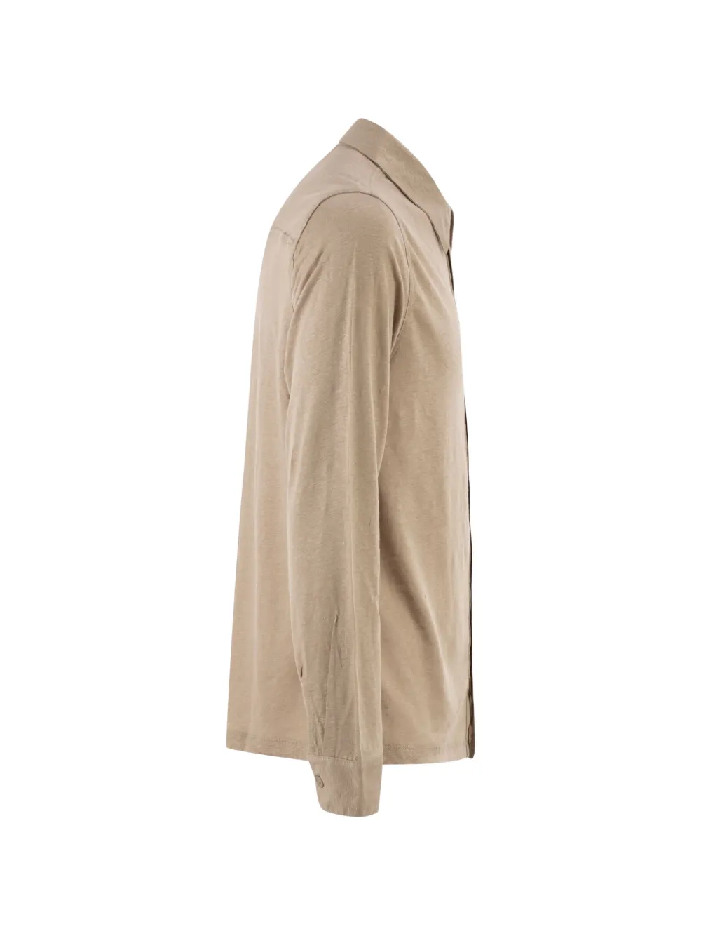 Majestic Filatures Stretch poloshirt Beige