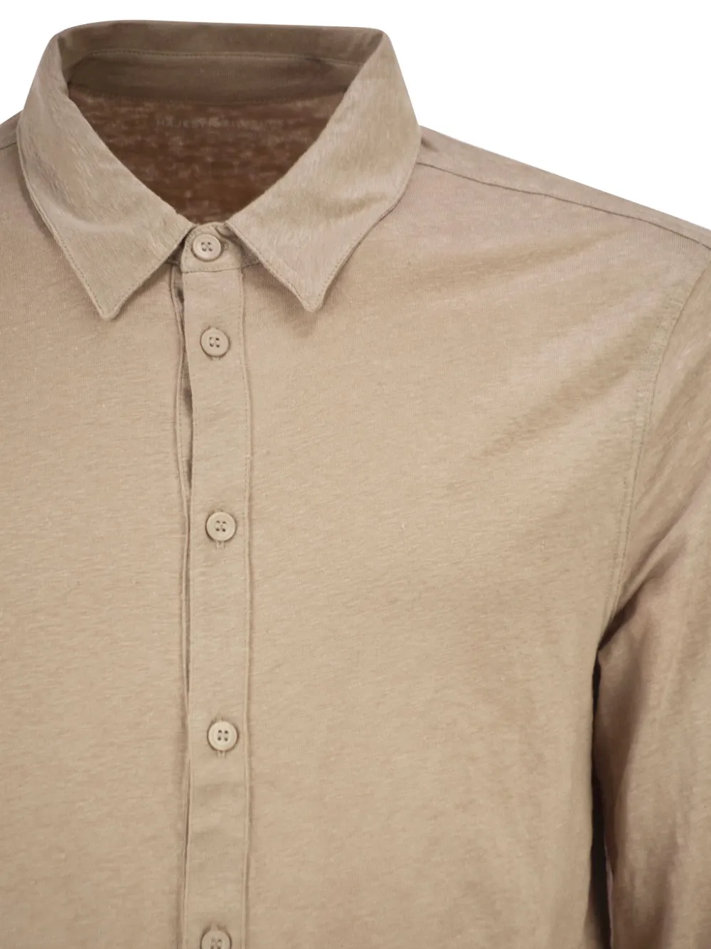 Majestic Filatures Stretch poloshirt Beige
