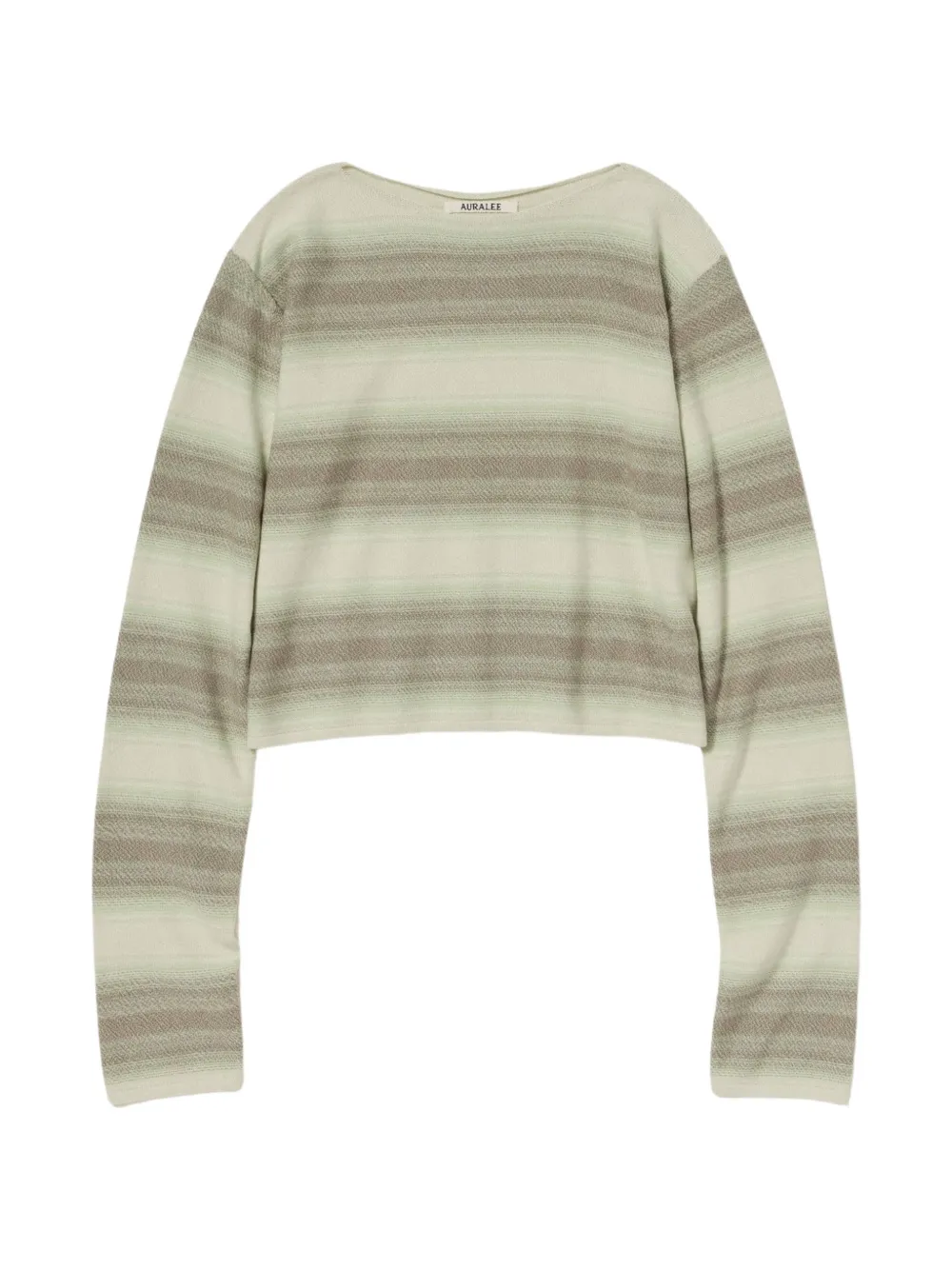 Auralee striped jumper - Neutrals