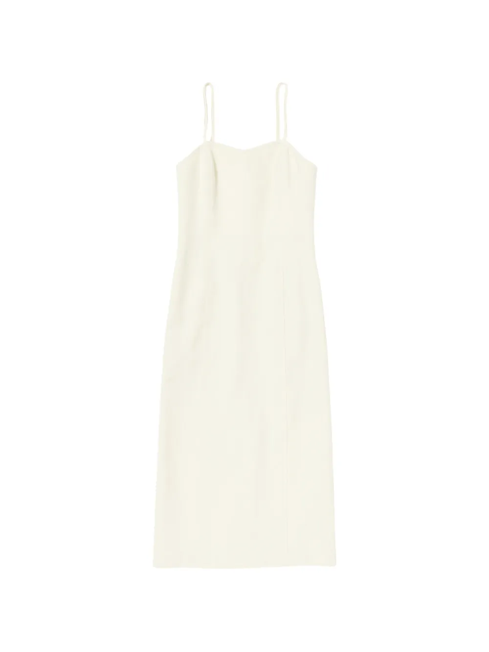 Auralee woven midi dress - Toni neutri