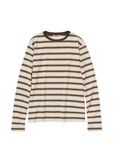 Auralee striped T-shirt