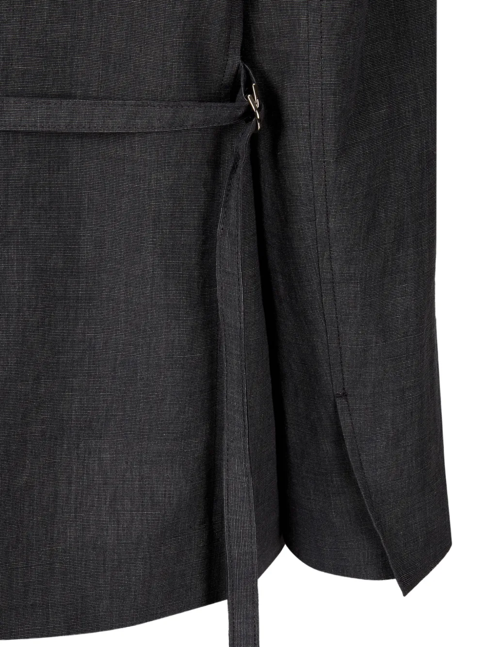 TOMBOY Linnen blazer met gekerfde revers Grijs