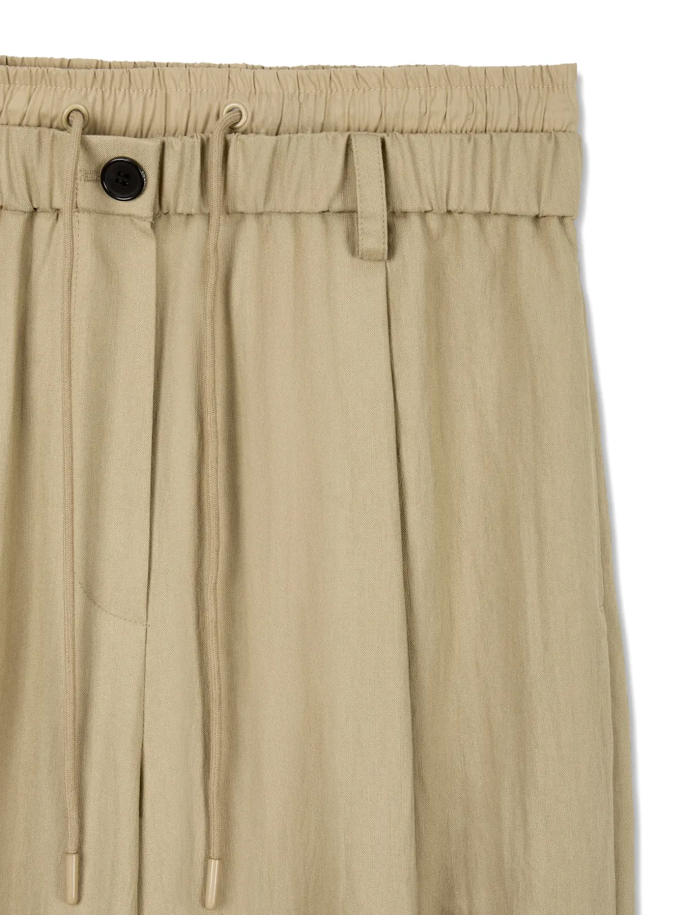 TOMBOY Broek met trekkoordtaille Beige