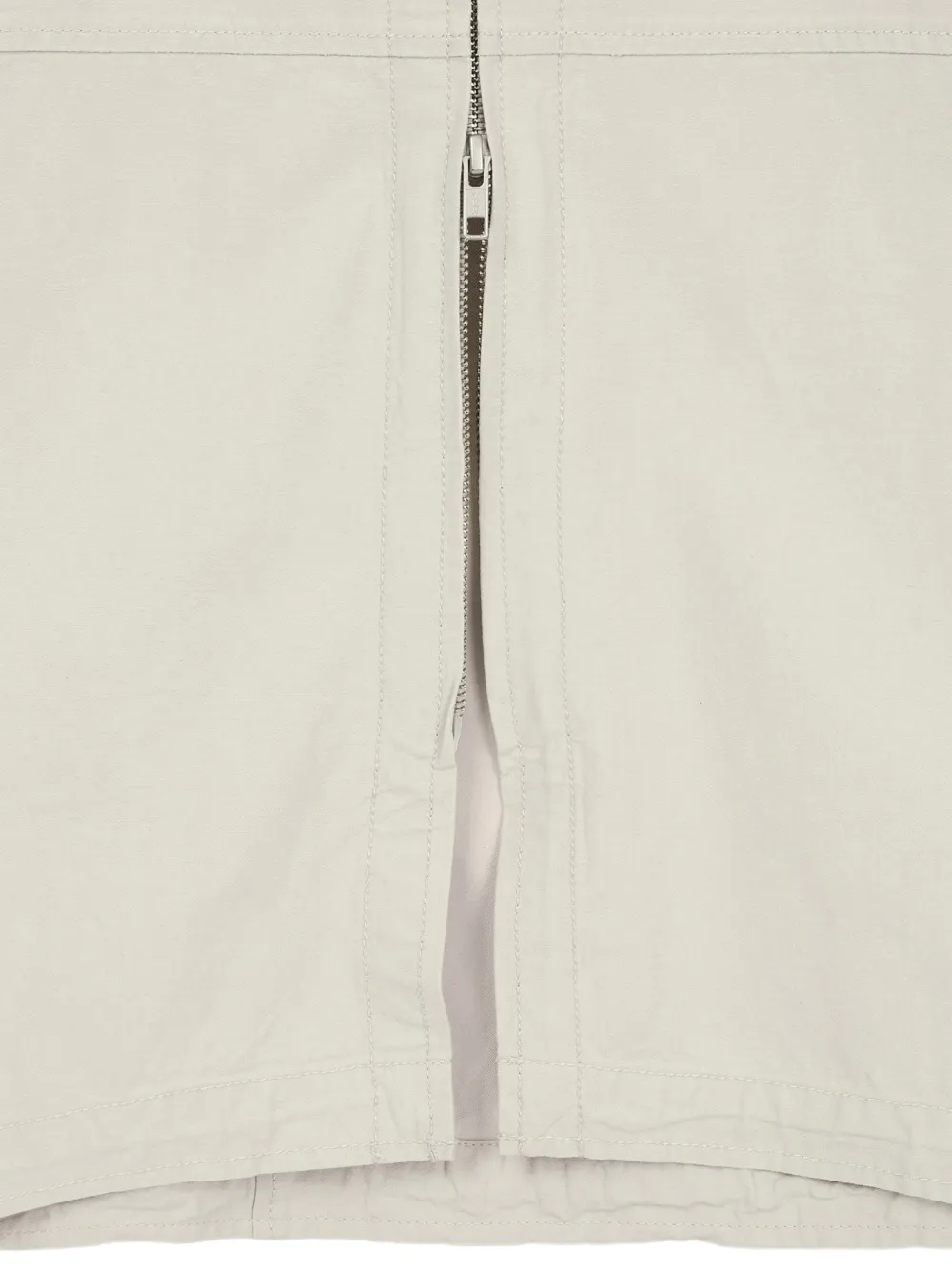 TOMBOY Jurk met cargozak en rits Beige