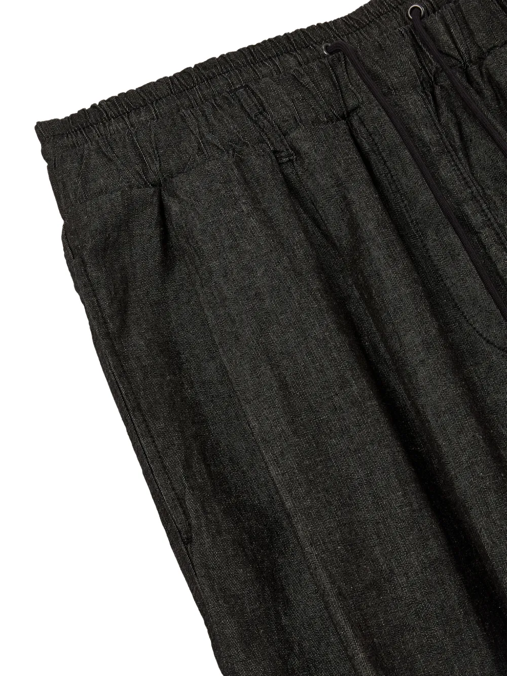 TOMBOY Jeans met trekkoordtaille Zwart