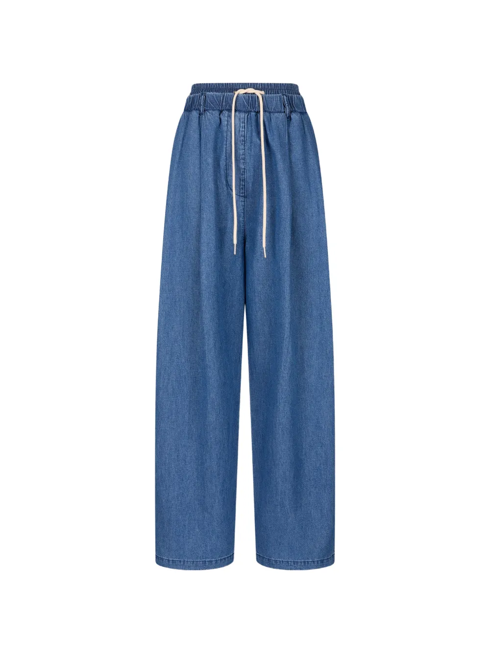 TOMBOY drawstring-waist jeans - Blu