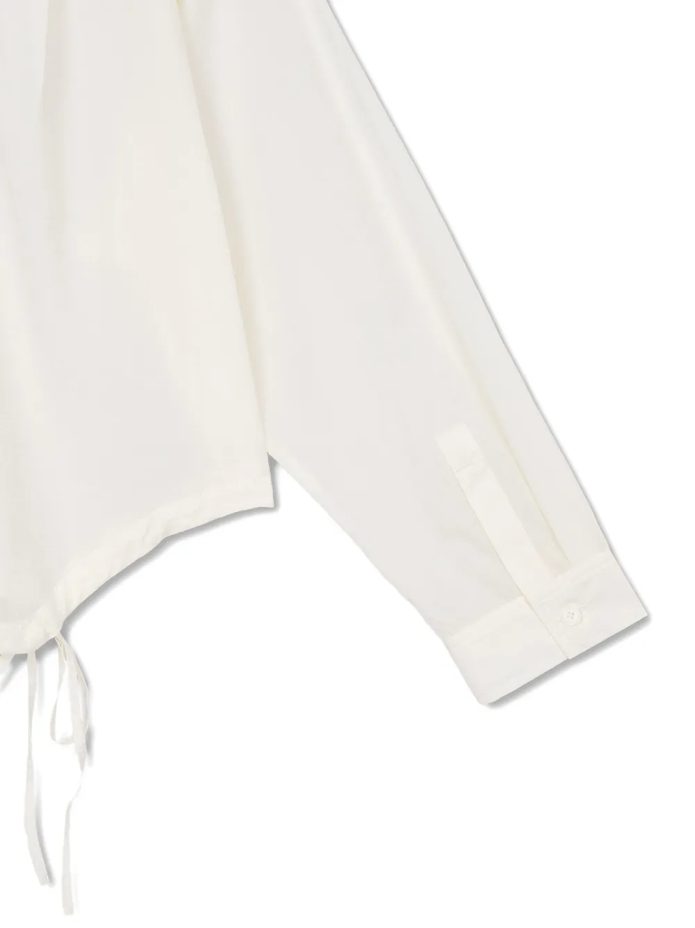 TOMBOY Blouse met snaardetail Wit