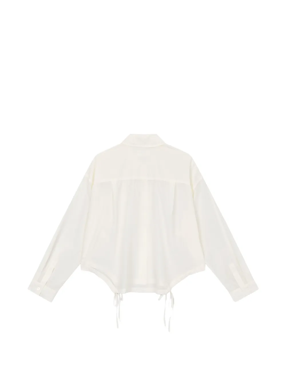 TOMBOY Blouse met snaardetail Wit