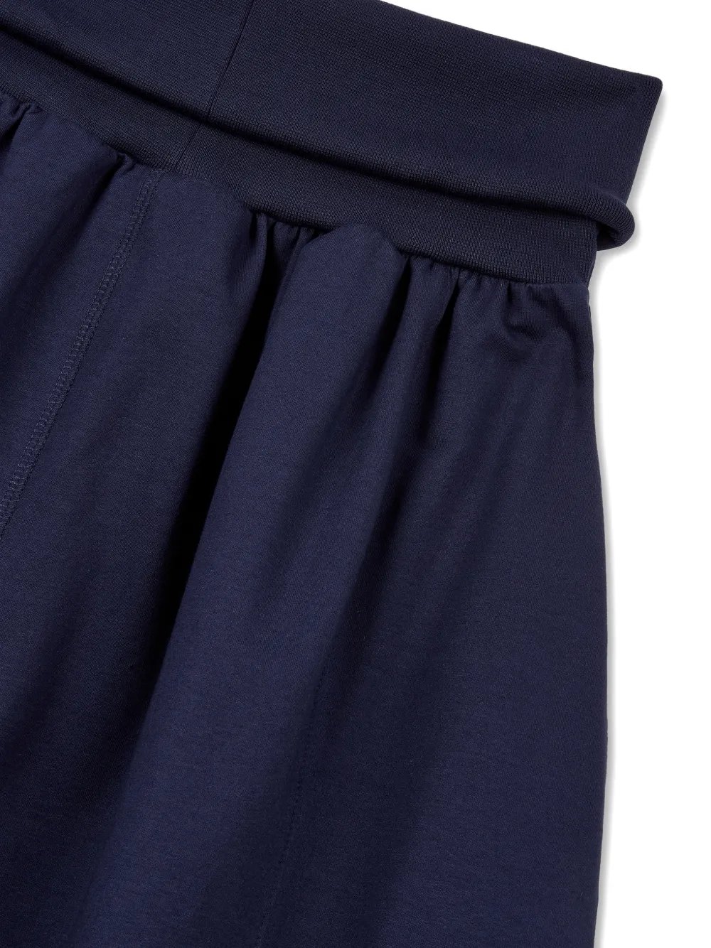 TOMBOY Mini-plooirok met trekkoordtaille Blauw