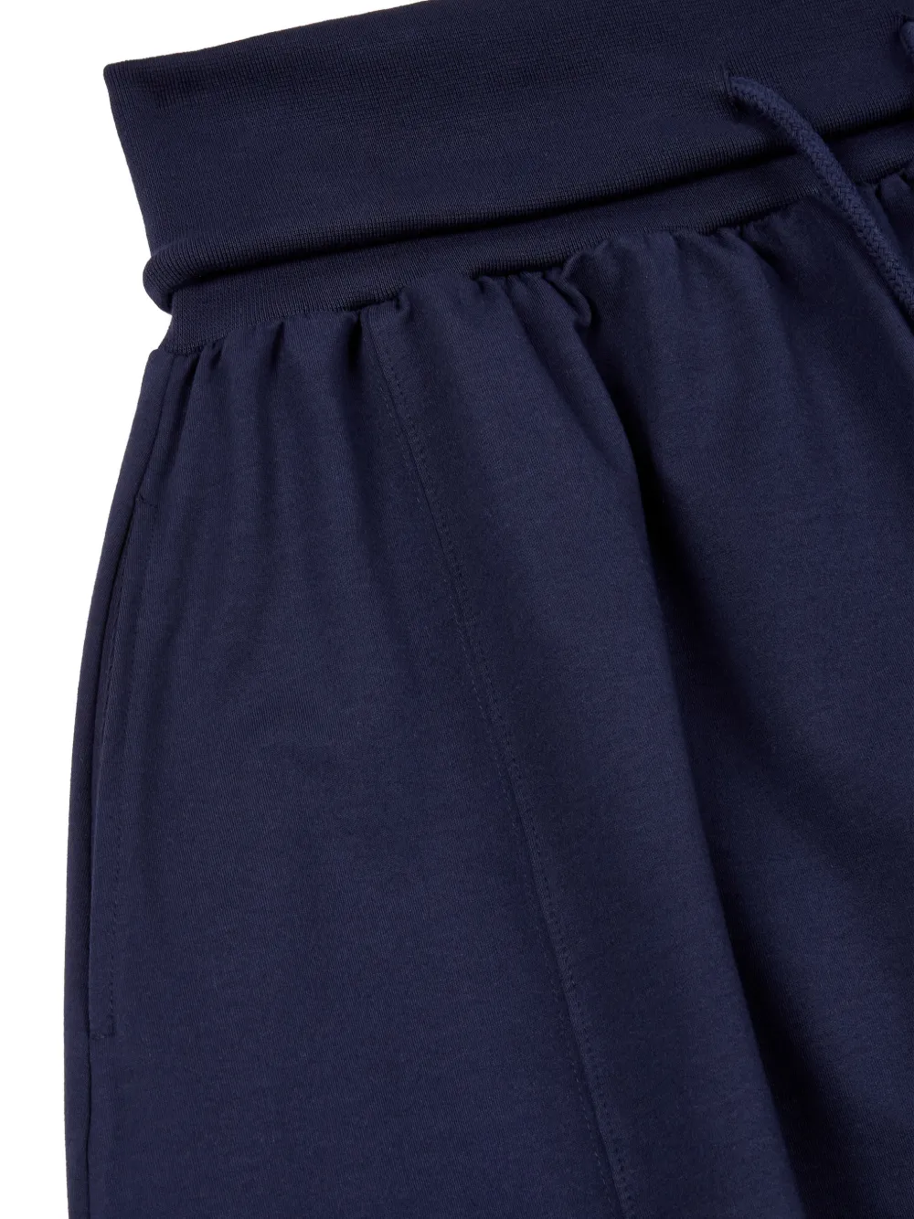 TOMBOY Mini-plooirok met trekkoordtaille Blauw