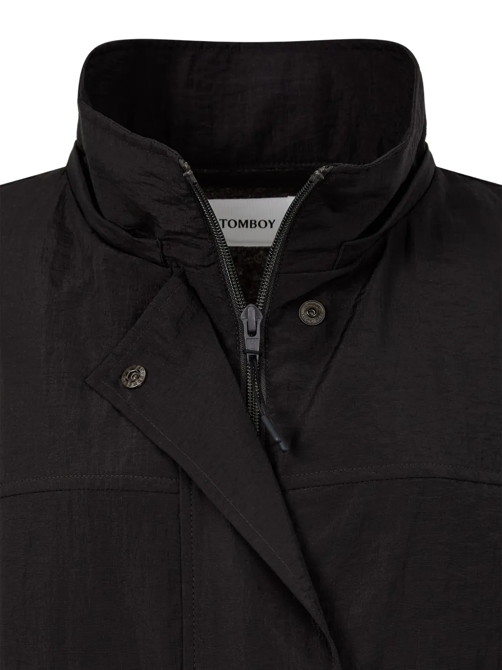 TOMBOY Jack met capuchon Bruin